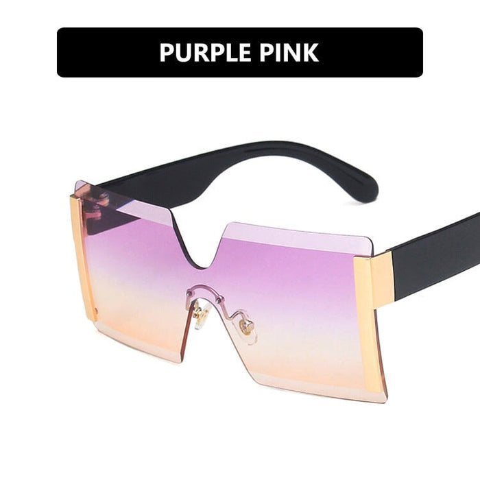 Wholesale one-piece frameless sunglasses JDC-SG-KD132 Sun Glasses 珂盾 7 / Wholesale Jewelry JoyasDeChina Joyas De China
