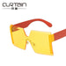 Wholesale one-piece frameless sunglasses JDC-SG-KD132 Sun Glasses 珂盾 Wholesale Jewelry JoyasDeChina Joyas De China