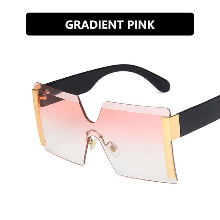 Wholesale one-piece frameless sunglasses JDC-SG-KD132 Sun Glasses 珂盾 8 / Wholesale Jewelry JoyasDeChina Joyas De China