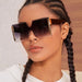 Wholesale one-piece frameless sunglasses JDC-SG-KD132 Sun Glasses 珂盾 Wholesale Jewelry JoyasDeChina Joyas De China