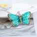 Wholesale Painted Rhinestone Butterfly Alloy Necklace JDC-NE-Saip006 Necklaces 赛蒲 Wholesale Jewelry JoyasDeChina Joyas De China