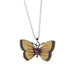 Wholesale Painted Rhinestone Butterfly Alloy Necklace JDC-NE-Saip006 Necklaces 赛蒲 Wholesale Jewelry JoyasDeChina Joyas De China