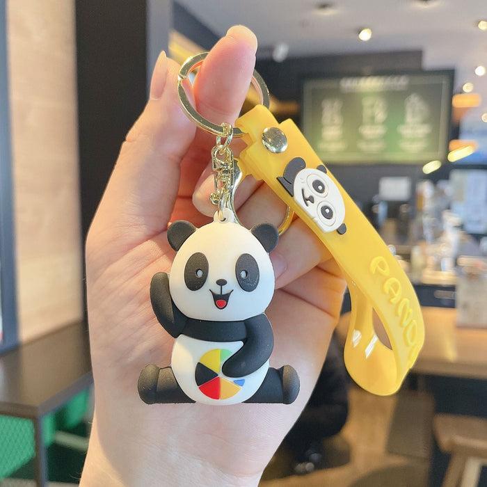 Wholesale Panda Doll PVC Hardware Keychain JDC-KC-JG221 Keychains JoyasDeChina Wholesale Jewelry JoyasDeChina Joyas De China