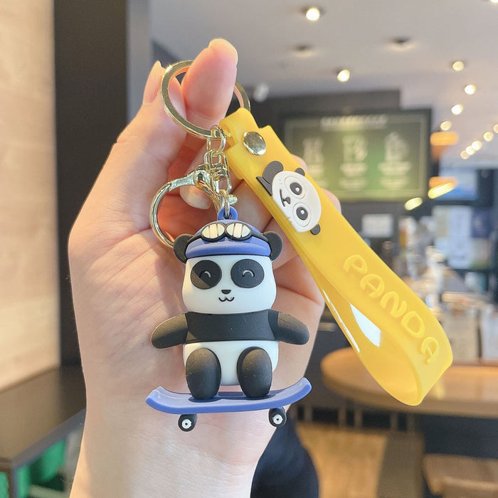 Wholesale Panda Doll PVC Hardware Keychain JDC-KC-JG221 Keychains JoyasDeChina Wholesale Jewelry JoyasDeChina Joyas De China