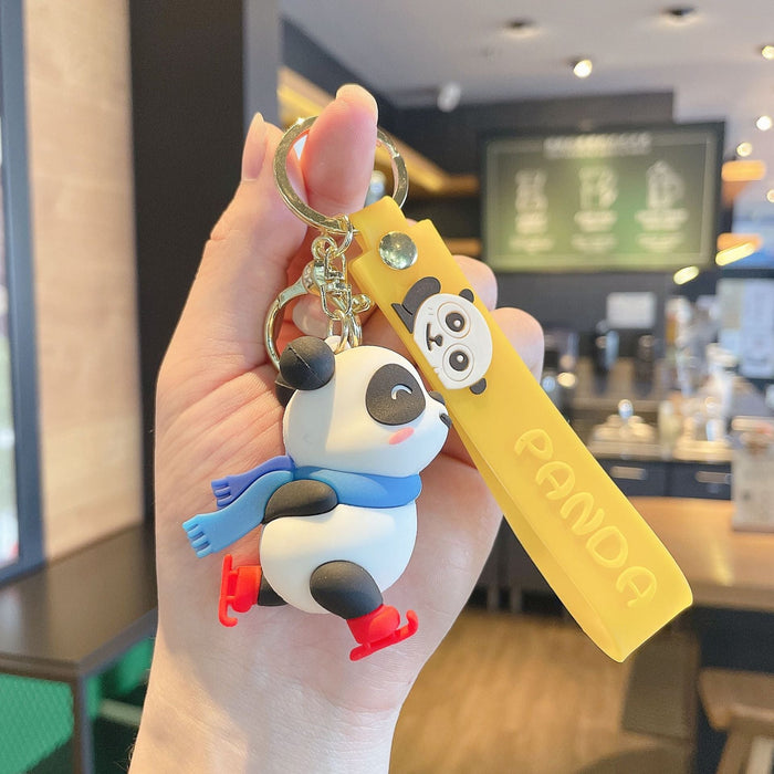 Wholesale Panda Doll PVC Hardware Keychain JDC-KC-JG221 Keychains JoyasDeChina liubing OPP Wholesale Jewelry JoyasDeChina Joyas De China