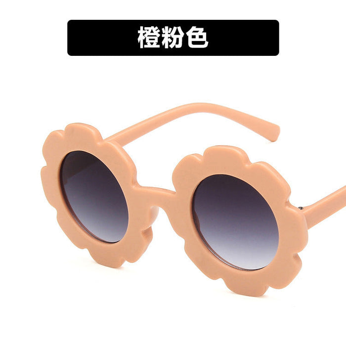 Wholesale PC children's Sunflower Sunglasses JDC-SG-KD118 Sunglasses 珂盾 1 1 Wholesale Jewelry JoyasDeChina Joyas De China