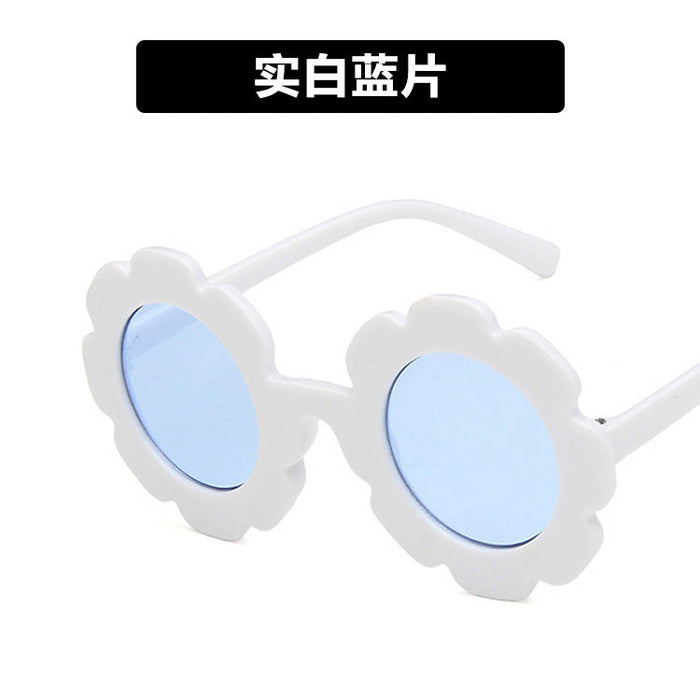 Wholesale PC children's Sunflower Sunglasses JDC-SG-KD118 Sunglasses 珂盾 5 1 Wholesale Jewelry JoyasDeChina Joyas De China