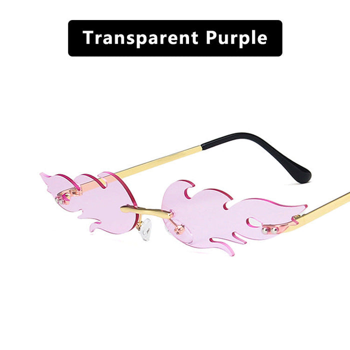 Wholesale PC Frameless Flame Sunglasses JDC-SG-KD117 Sunglasses 珂盾 9 1 Wholesale Jewelry JoyasDeChina Joyas De China