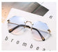 Wholesale PC Lens Metal Frameless Sunglasses JDC-SG-JinF031 Sunglasses 季丰 lan fen Wholesale Jewelry JoyasDeChina Joyas De China