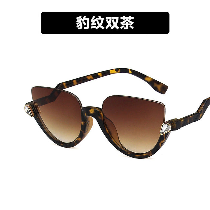 Wholesale PC Rhinestone Retro Flat Mirror JDC-SG-KD112 Sunglasses 珂盾 5 1 Wholesale Jewelry JoyasDeChina Joyas De China