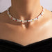 Wholesale Pearl Alloy Necklace JDC-NE-C233 Necklaces 陌茗 20311 Wholesale Jewelry JoyasDeChina Joyas De China