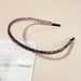 Wholesale pearl diamond Bridal Hair Band JDC-HD-XinX002 Headband 心喜 1# Wholesale Jewelry JoyasDeChina Joyas De China
