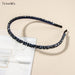 Wholesale pearl diamond Bridal Hair Band JDC-HD-XinX002 Headband 心喜 2# Wholesale Jewelry JoyasDeChina Joyas De China