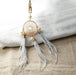 Wholesale pearl feather dreamcatcher keychain JDC-KC-QiaW001 Keychains 恰薇 Wholesale Jewelry JoyasDeChina Joyas De China