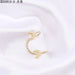 Wholesale pearl geometric alloy earring clip JDC-ES-ManY015 Earrings 满溢 2 Wholesale Jewelry JoyasDeChina Joyas De China