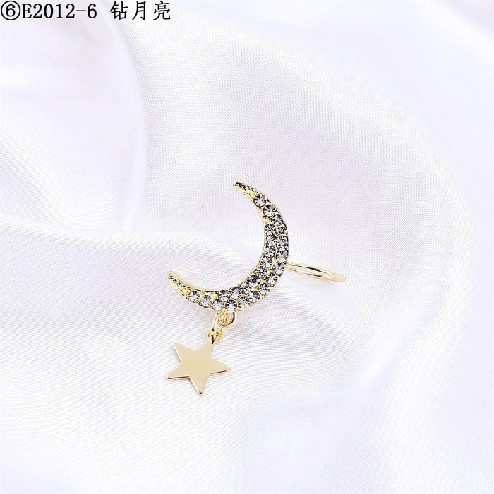 Wholesale pearl geometric alloy earring clip JDC-ES-ManY015 Earrings 满溢 Wholesale Jewelry JoyasDeChina Joyas De China