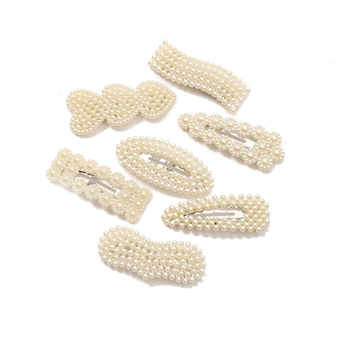 Wholesale Pearl Hair Clips JDC-HC-Yongh001 Hair Clips 永恒 Wholesale Jewelry JoyasDeChina Joyas De China