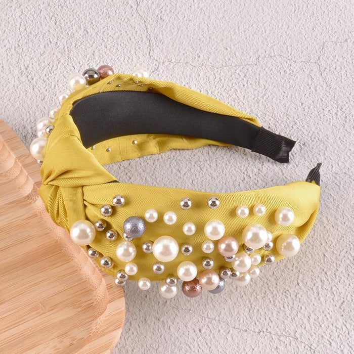 Bulk Jewelry Wholesale pearl hairband JDC-HD-K002 Wholesale factory from China YIWU China