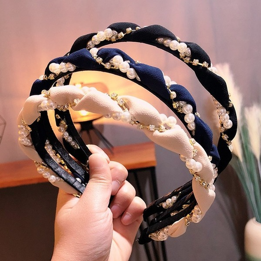 Bulk Jewelry Wholesale Pearl hairband JDC-HD-O001 Wholesale factory from China YIWU China