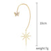 Wholesale pearl love star diamond fringe alloy earhook JDC-ES-ManY008 Earrings 满溢 Wholesale Jewelry JoyasDeChina Joyas De China