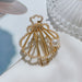 Wholesale pearl shell side clip hairpin JDC-HC-JE002 Hair Clips 璟恩 1 Wholesale Jewelry JoyasDeChina Joyas De China