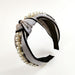 Wholesale pearl side fabric headband JDC-HD-O389 Headband 潮炫 Wholesale Jewelry JoyasDeChina Joyas De China