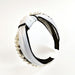 Wholesale pearl side fabric headband JDC-HD-O389 Headband 潮炫 Wholesale Jewelry JoyasDeChina Joyas De China