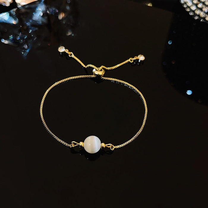 Wholesale Pearl Titanium Steel Bracelet JDC-BT-HanJ002 Bracelet 韩爵 Wholesale Jewelry JoyasDeChina Joyas De China
