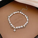 Wholesale Pearl Titanium Steel Bracelet JDC-BT-HanJ002 Bracelet 韩爵 S138 gold 1 Wholesale Jewelry JoyasDeChina Joyas De China