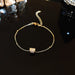 Wholesale Pearl Titanium Steel Bracelet JDC-BT-HanJ002 Bracelet 韩爵 S140 gold 1 Wholesale Jewelry JoyasDeChina Joyas De China