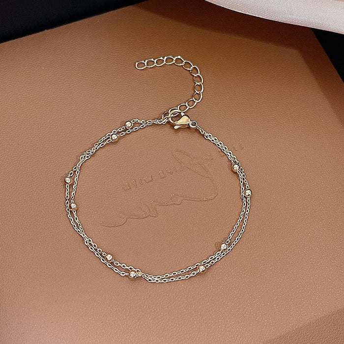 Wholesale Pearl Titanium Steel Bracelet JDC-BT-HanJ003 Bracelet 韩爵 Wholesale Jewelry JoyasDeChina Joyas De China