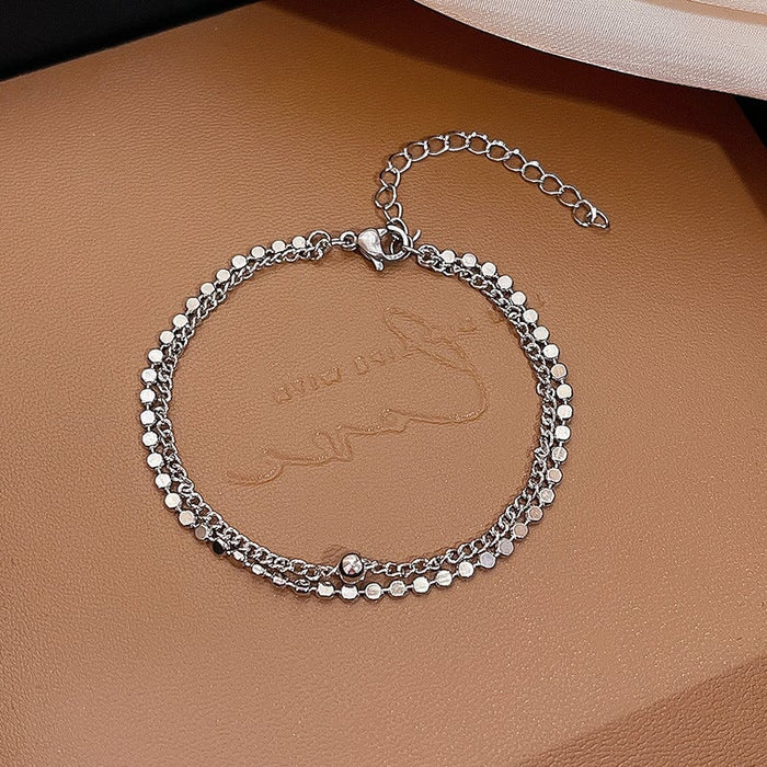 Wholesale Pearl Titanium Steel Bracelet JDC-BT-HanJ003 Bracelet 韩爵 Wholesale Jewelry JoyasDeChina Joyas De China