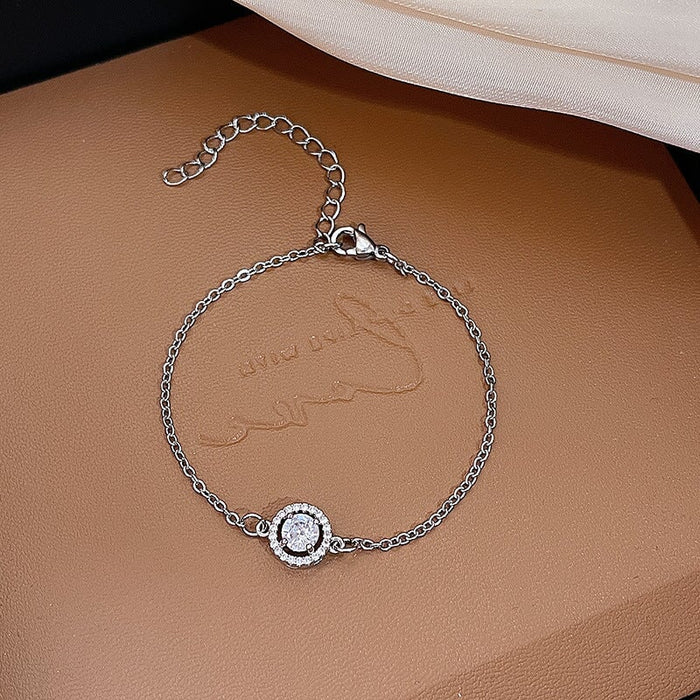Wholesale Pearl Titanium Steel Bracelet JDC-BT-HanJ004 Bracelet 韩爵 S124 silver Wholesale Jewelry JoyasDeChina Joyas De China