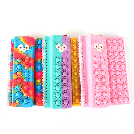 Wholesale Pencil Case Silicone Bubble Notebook JDC-PB-Yah003 Pencil Bags 雅和 Wholesale Jewelry JoyasDeChina Joyas De China