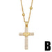 Wholesale pentagram Mother's Day Necklace JDC-NE-AOS001 Necklaces 翱昇 B Wholesale Jewelry JoyasDeChina Joyas De China