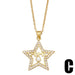 Wholesale pentagram Mother's Day Necklace JDC-NE-AOS001 Necklaces 翱昇 C Wholesale Jewelry JoyasDeChina Joyas De China