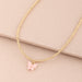 Wholesale personalized bead belt Butterfly Necklace JDC-NE-E320 necklaces 奈珠 Wholesale Jewelry JoyasDeChina Joyas De China