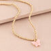 Wholesale personalized bead belt Butterfly Necklace JDC-NE-E320 necklaces 奈珠 Wholesale Jewelry JoyasDeChina Joyas De China