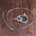 Wholesale pet dog paw cutout love footprint alloy necklace JDC-NE-LangT007 Necklaces 阆天 Wholesale Jewelry JoyasDeChina Joyas De China