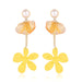 Wholesale petal flower tassel alloy earrings JDC-ES-ManY012 Earrings 满溢 16 Wholesale Jewelry JoyasDeChina Joyas De China