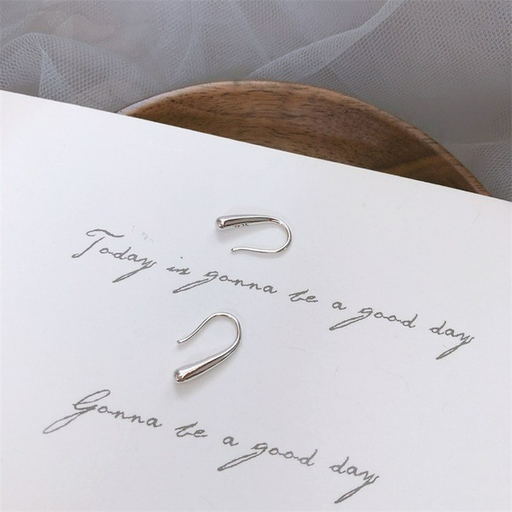 Wholesale Petite Silver Earrings Sterling Silver Jewelry JDC-ES-JianM036 Earrings 简漫 Wholesale Jewelry JoyasDeChina Joyas De China