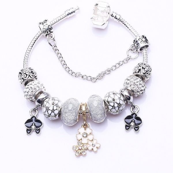 Wholesale Phalaenopsis Alloy Bracelet JDC-BT-XingL017 Bracelet 星銮 Wholesale Jewelry JoyasDeChina Joyas De China