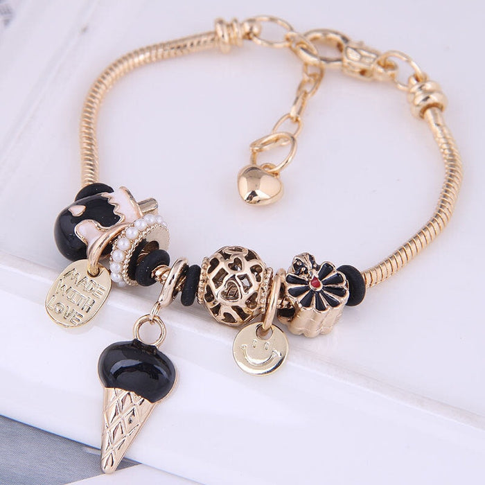 Wholesale pink alloy bracelet JDC-BT-WY113 Bracelet 威扬 8# Wholesale Jewelry JoyasDeChina Joyas De China