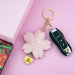 Wholesale Pink Leather Key Chain JDC-KC-Bam009 Keychains 捌门 Wholesale Jewelry JoyasDeChina Joyas De China