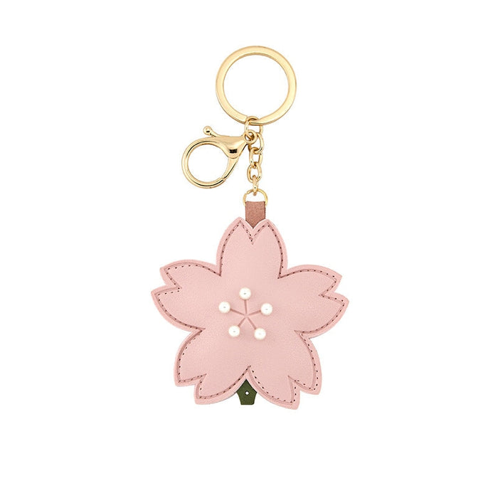 Wholesale Pink Leather Key Chain JDC-KC-Bam009 Keychains 捌门 Wholesale Jewelry JoyasDeChina Joyas De China