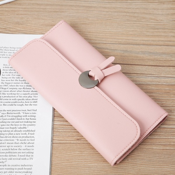 Bulk Jewelry Wholesale pink metal buckle wallet JDC-WT-lx020 Wholesale factory from China YIWU China