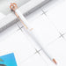 Wholesale pink metal crown ballpoint pen JDC-BP-Huah008 Ballpoint Pen 华豪 Delia color 1 Wholesale Jewelry JoyasDeChina Joyas De China