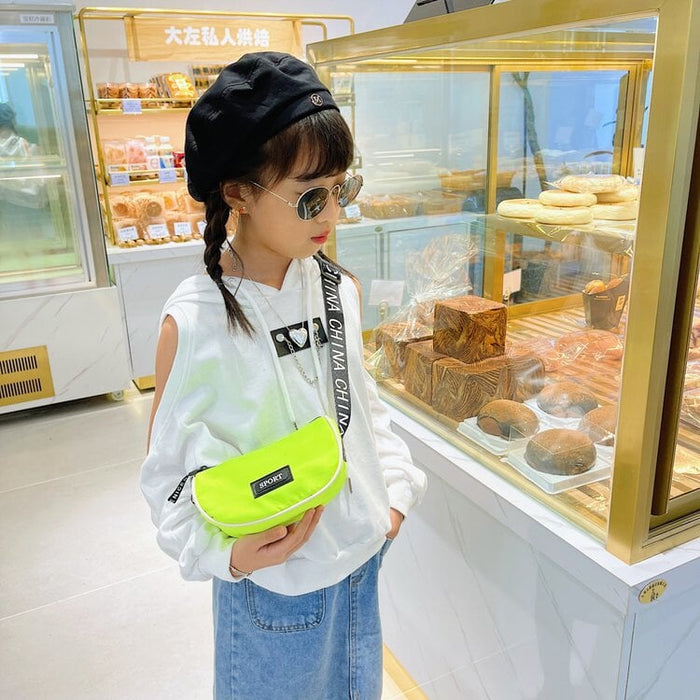 Wholesale Pink Nylon children's bag JDC-CB-GSKR016 Shoulder Bags 梁家营坤然 Wholesale Jewelry JoyasDeChina Joyas De China