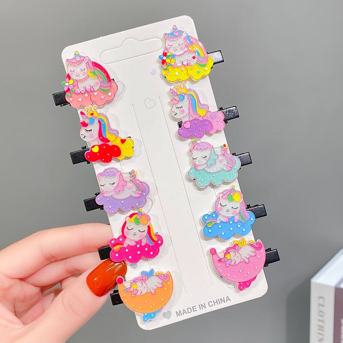 Wholesale pink resin hair clips (F)JDC-HC-GSHX099 Hair Clips 恒曦 1# Wholesale Jewelry JoyasDeChina Joyas De China