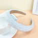 Wholesale Pink Rhinestone hair hoop JDC-HD-O358 Headband 潮炫 White Wholesale Jewelry JoyasDeChina Joyas De China